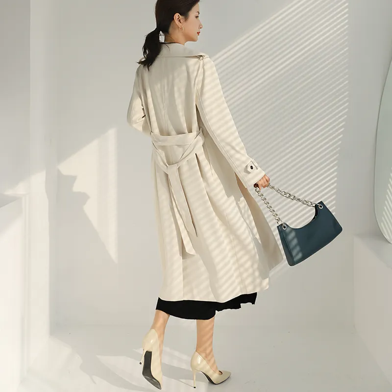 DianThia Mid Length Elegance Coat Women's-2