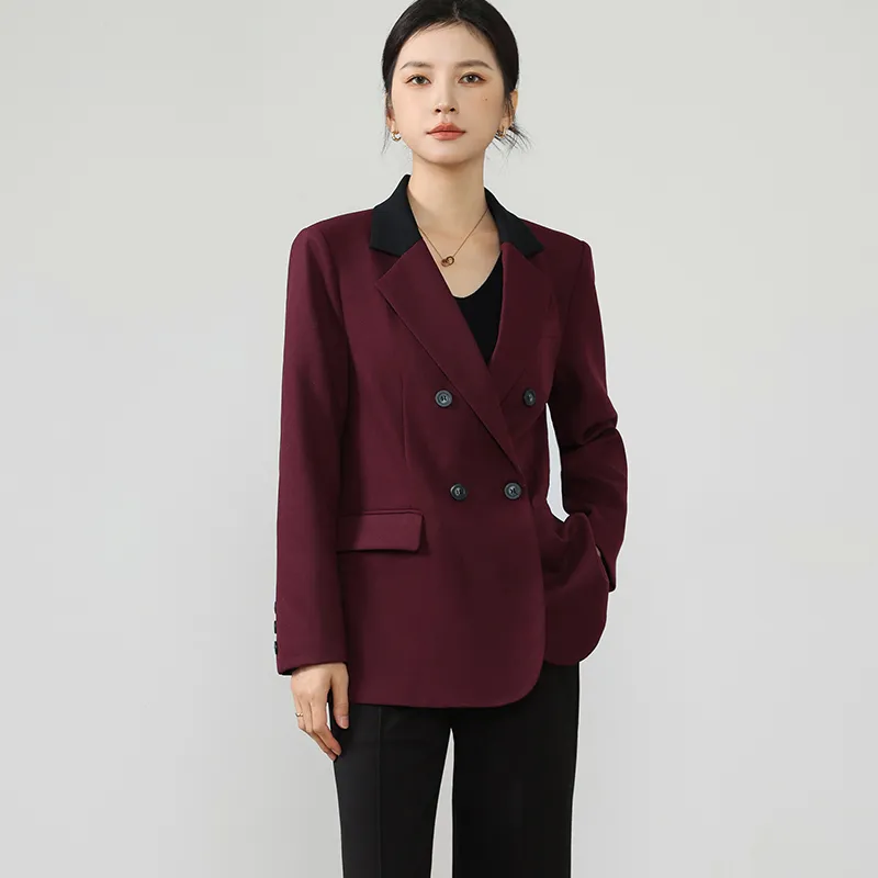 DianThia Business Suit Women's Fuchsia-2