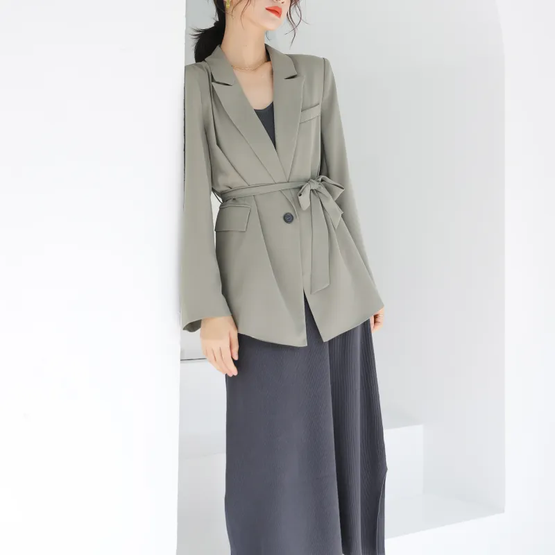 DianThia Business Suit Women's Green-1