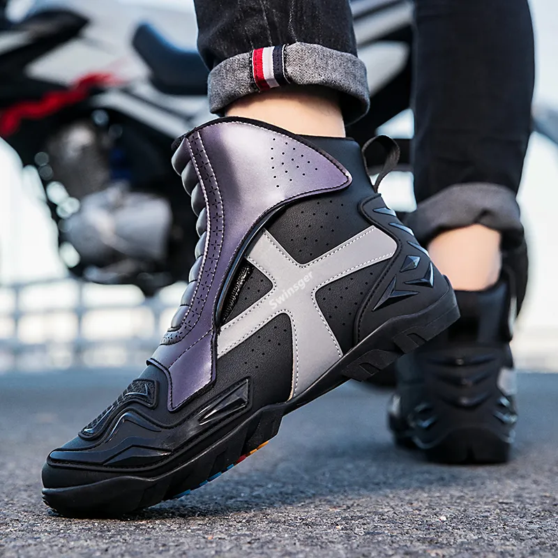 Swinsger Cushioning High Top Cycling Shoes Men's-4