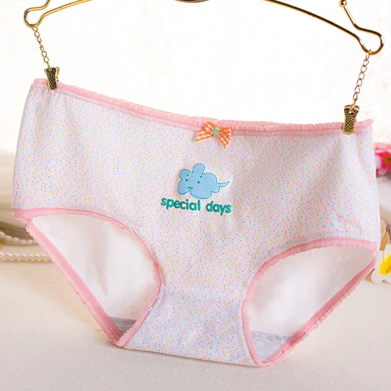 Flowers In Water Underpants Women's 5 Pack-2