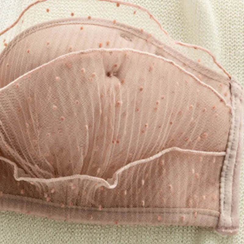 Flowers In Water Bra Women's Pink-3