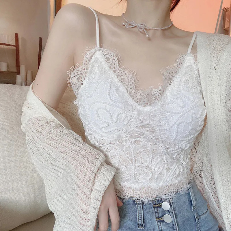 Flowers in water Women's Bras-10