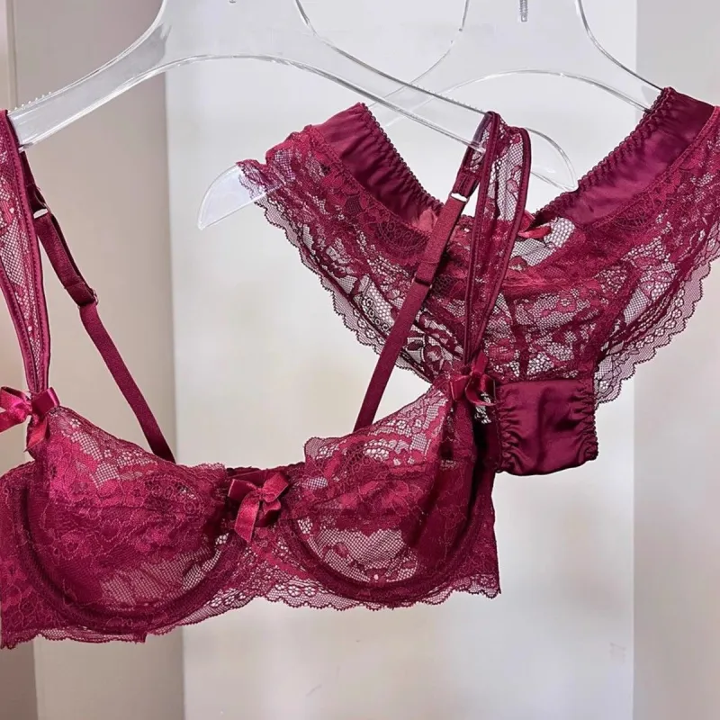 Flowers In Water Underwear Set Women's-1