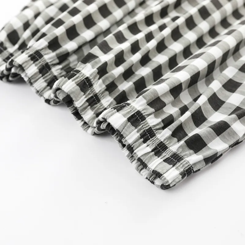 Flowers in water Women's Pajama Pants-4