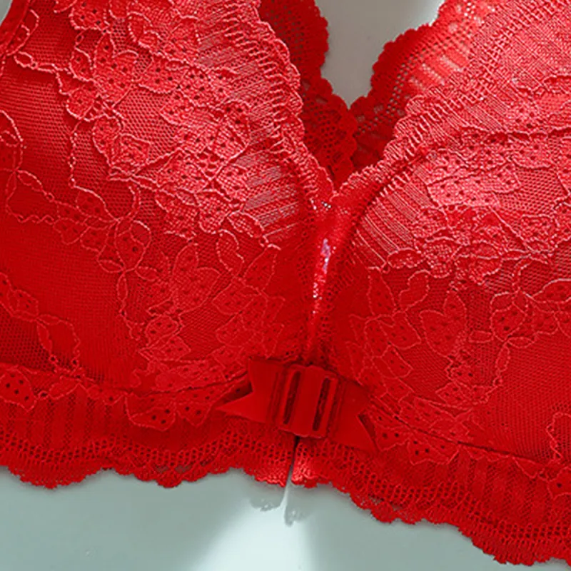 Flowers in water Women's Bras-8