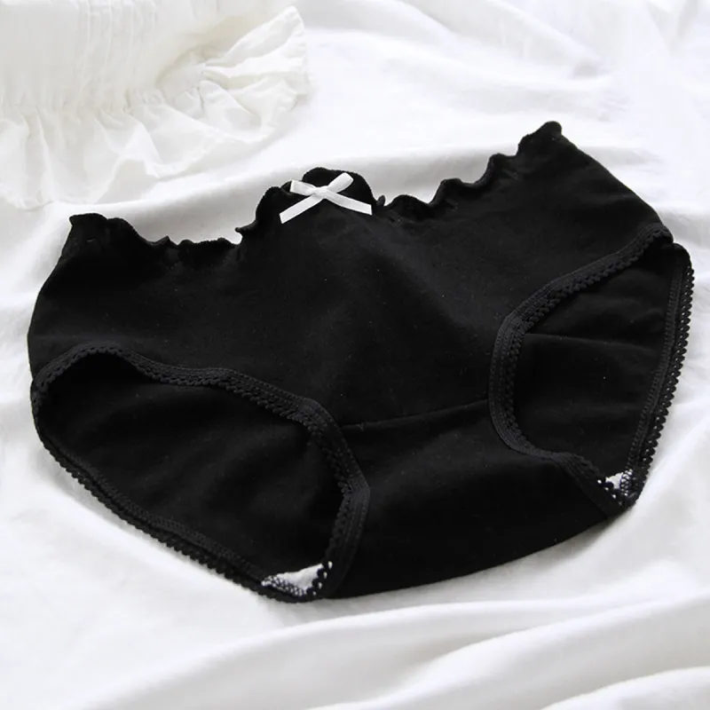 Flowers In Water Underpants Women's 4 Pack-71