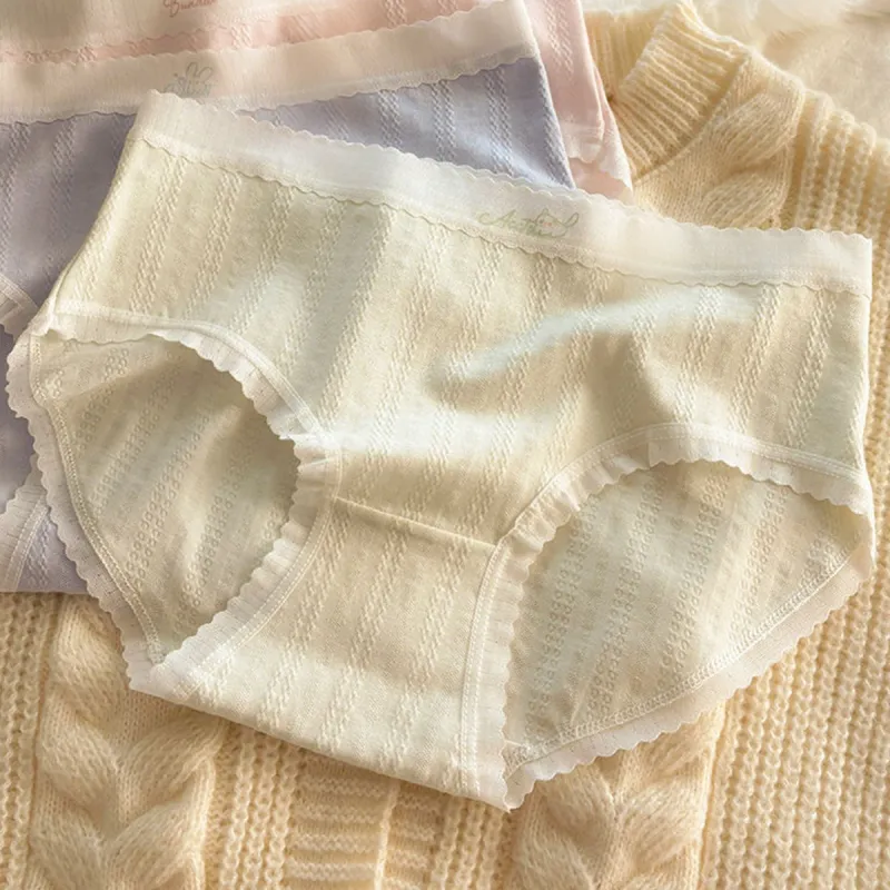 Flowers In Water Underpants Women's 5 Pack-2
