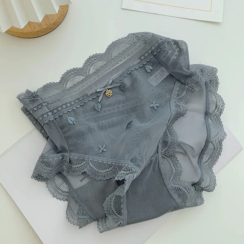 Flowers In Water Underpants Women's 3 Pack-5