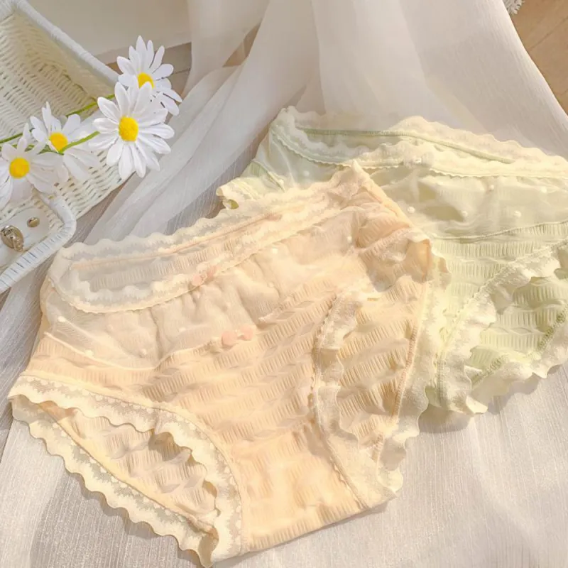 Flowers In Water Underpants Women's Combo Set-1