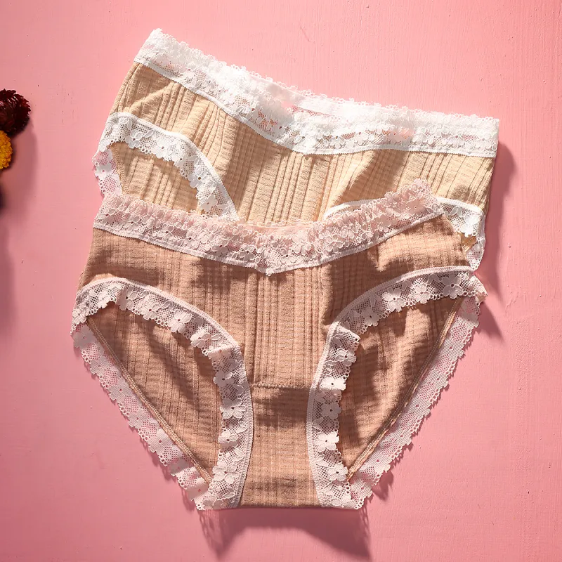 Flowers In Water Underpants Women's 2 Pack-8