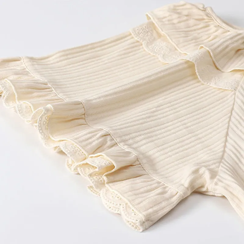 Flowers In Water Nightgown Women's Apricot-3