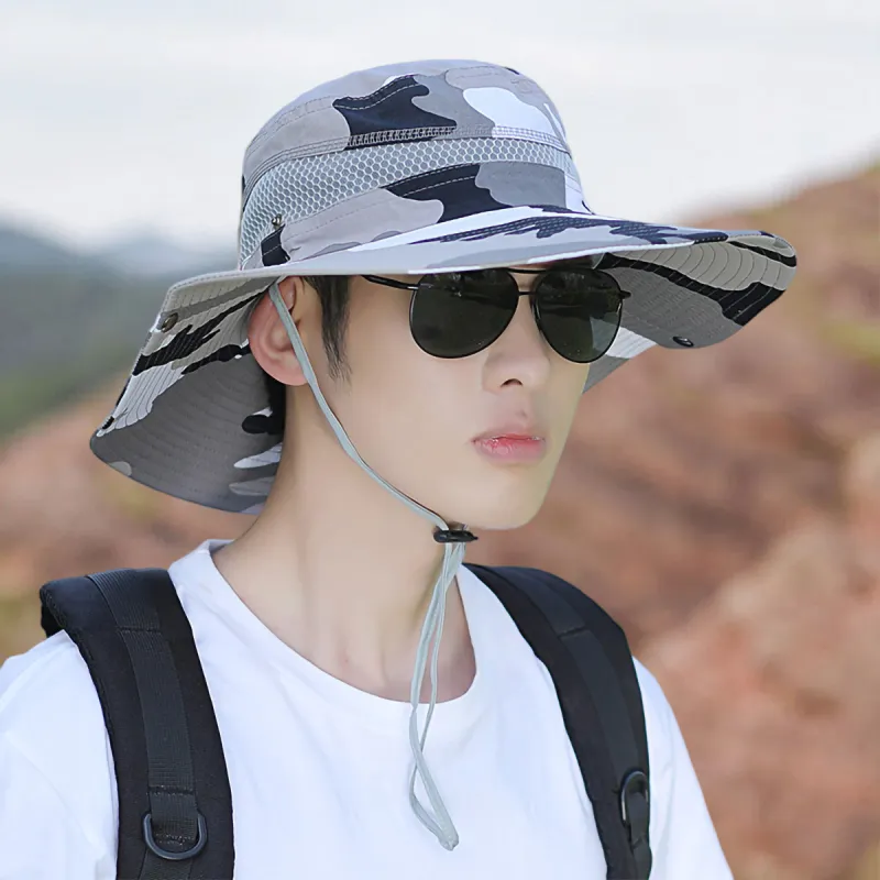 MT·MIT Polyester Bucket Hats Men's-3