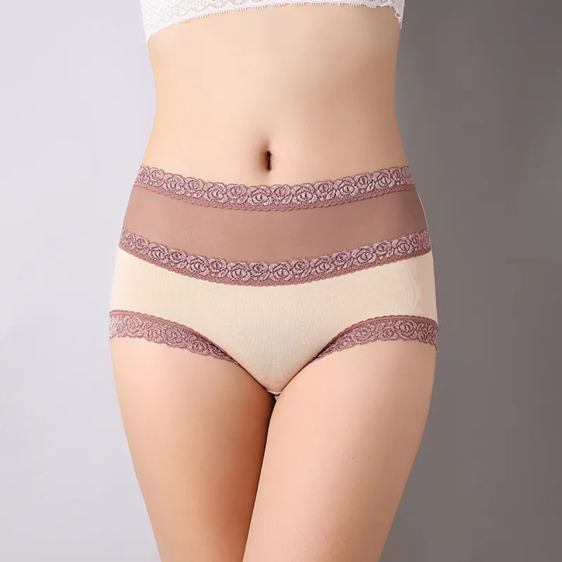 Flowers In Water Underpants Women's 3 Pack-1