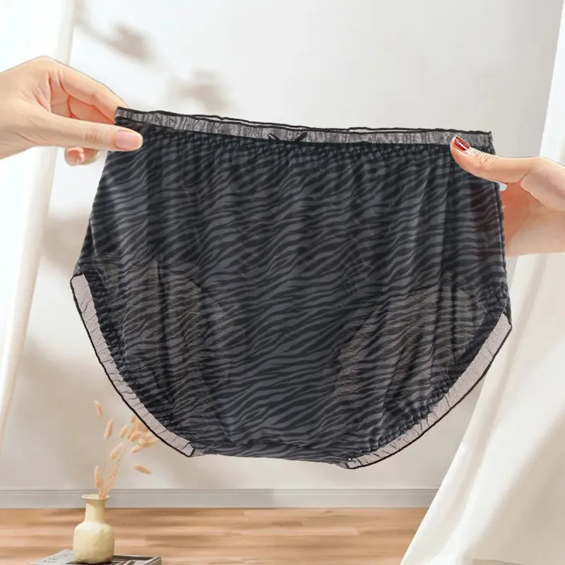 Flowers In Water Underpants Women's 3 Pack-14