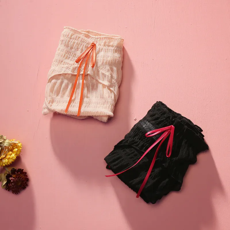 Flowers In Water Underpants Women's 2 Pack-10