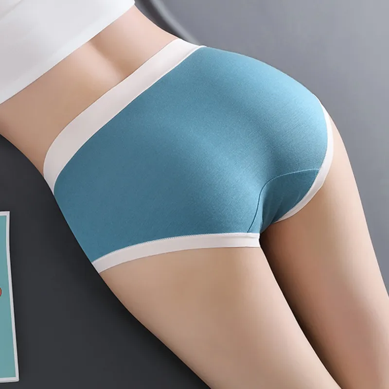 Flowers In Water Underpants Women's 2 Pack-2
