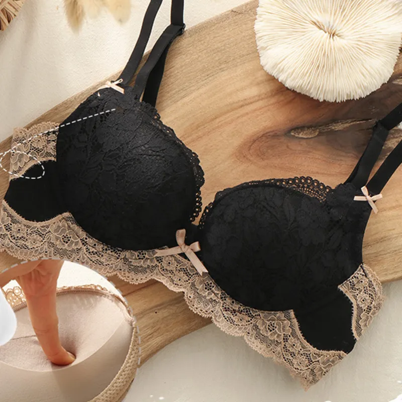 Flowers In Water Underwear Set Women's-4