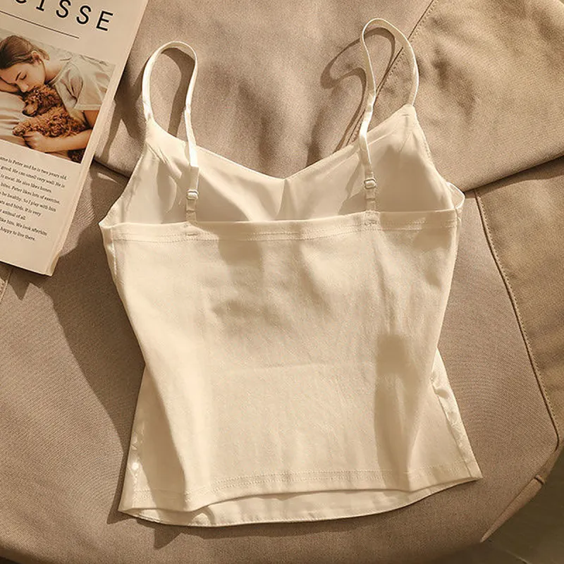 Flowers In Water Camisole Women's White-2