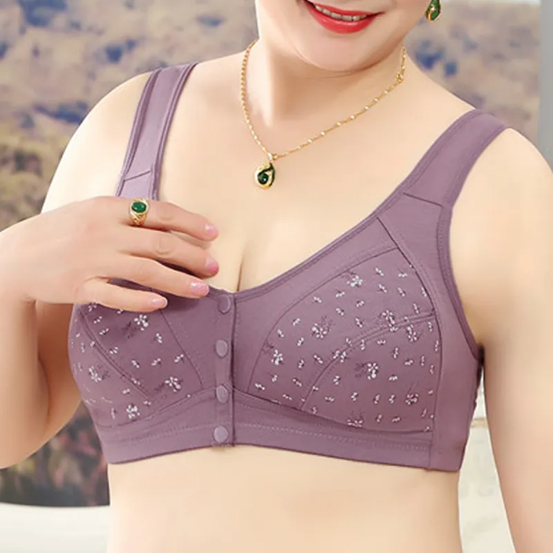 Flowers in water Women's Bras-1