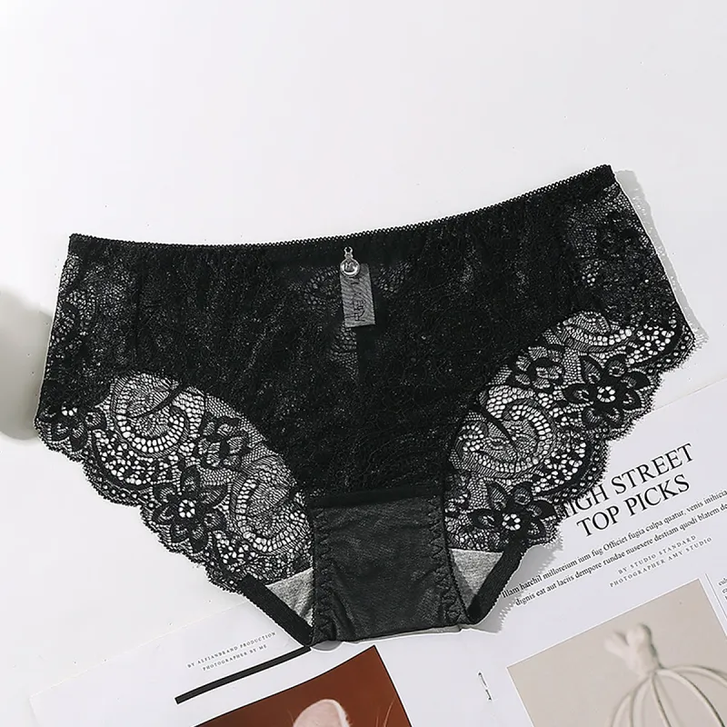 Flowers In Water Underpants Women's 3 Pack-2