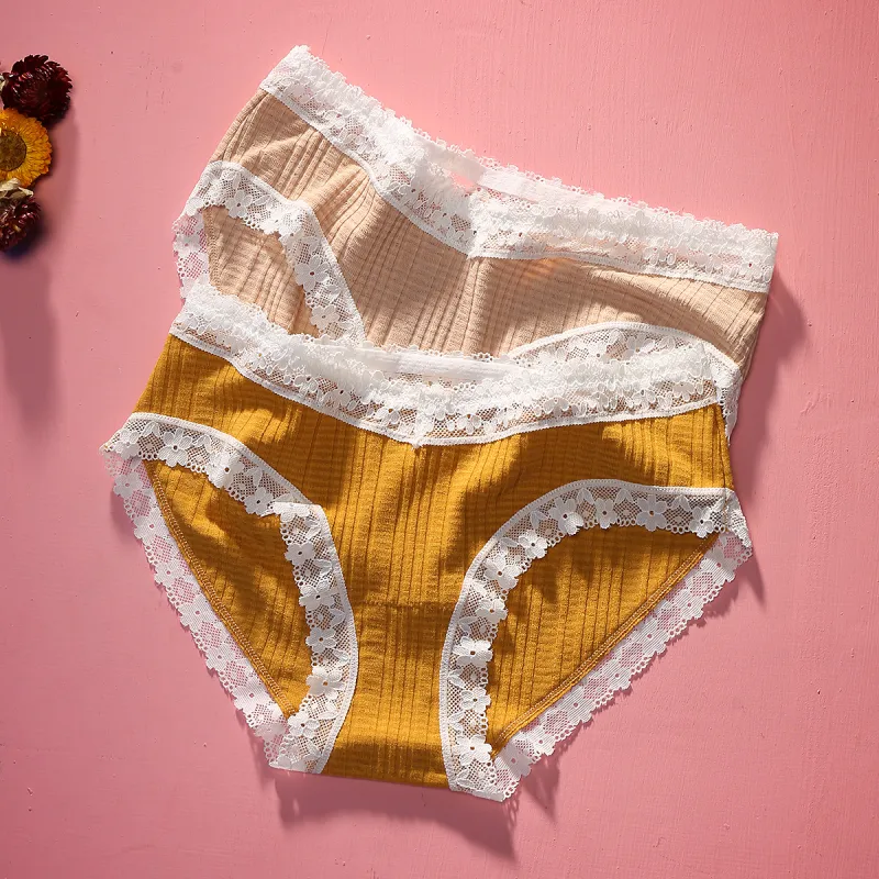 Flowers In Water Underpants Women's 2 Pack-3