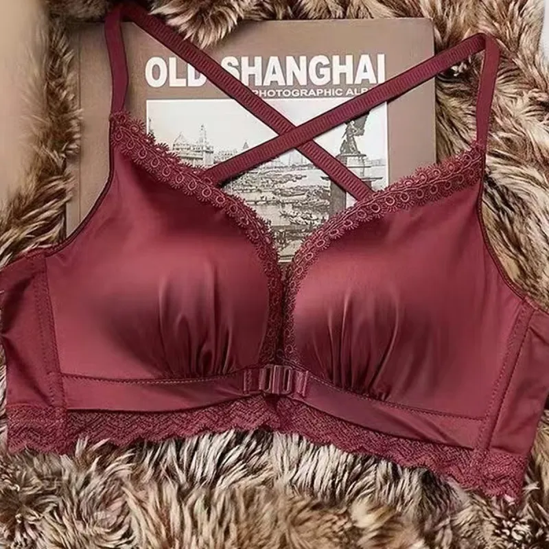 Flowers in water Women's Bras-5
