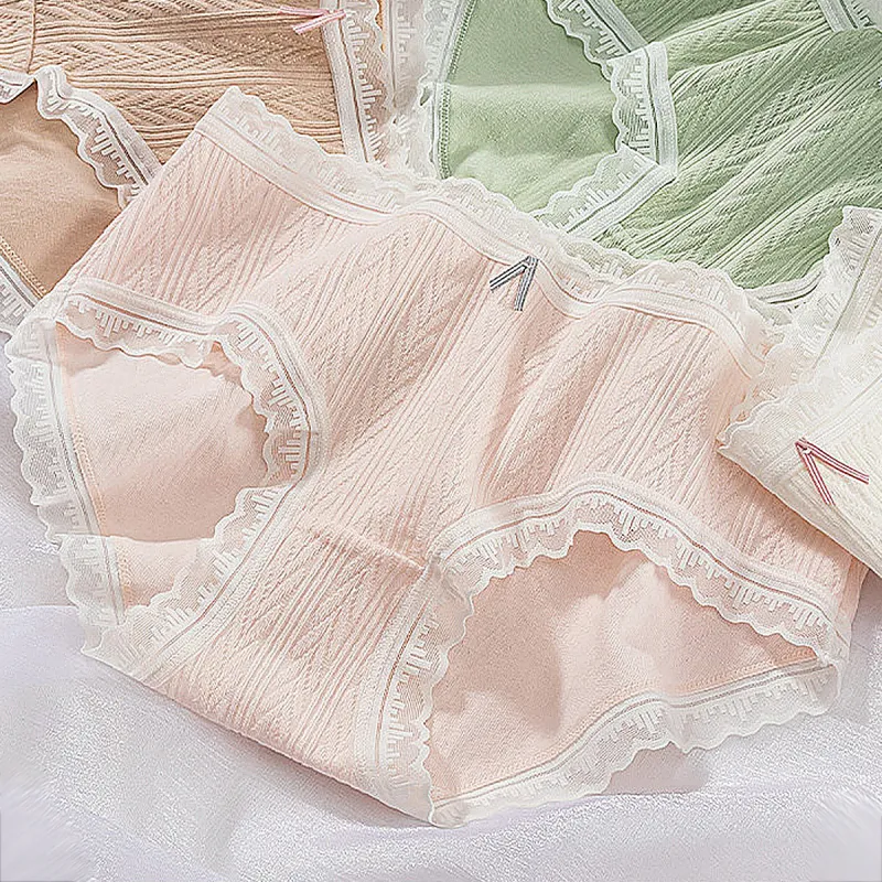 Flowers In Water Underpants Women's 1 Pack Pink-3