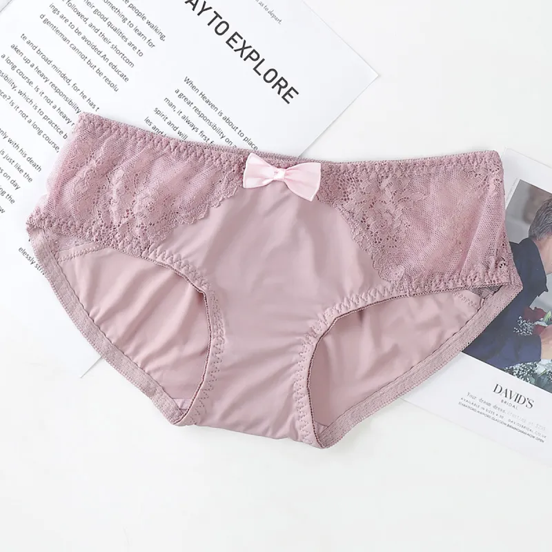 Flowers In Water Underpants Women's 3 Pack-3