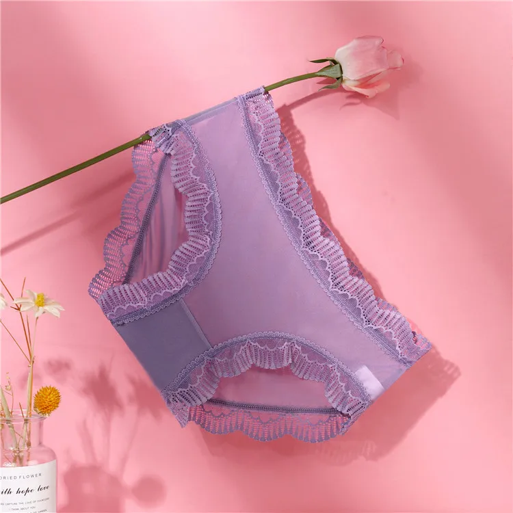 Flowers In Water Underpants Women's 3 Pack-1
