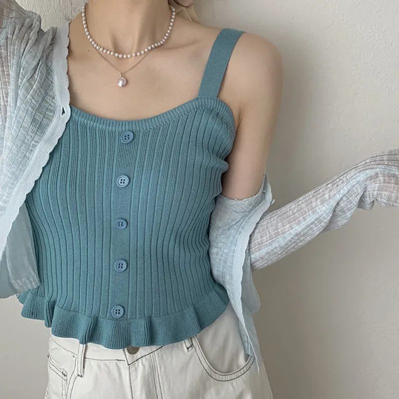 Flowers In Water Tank Top Women's-5