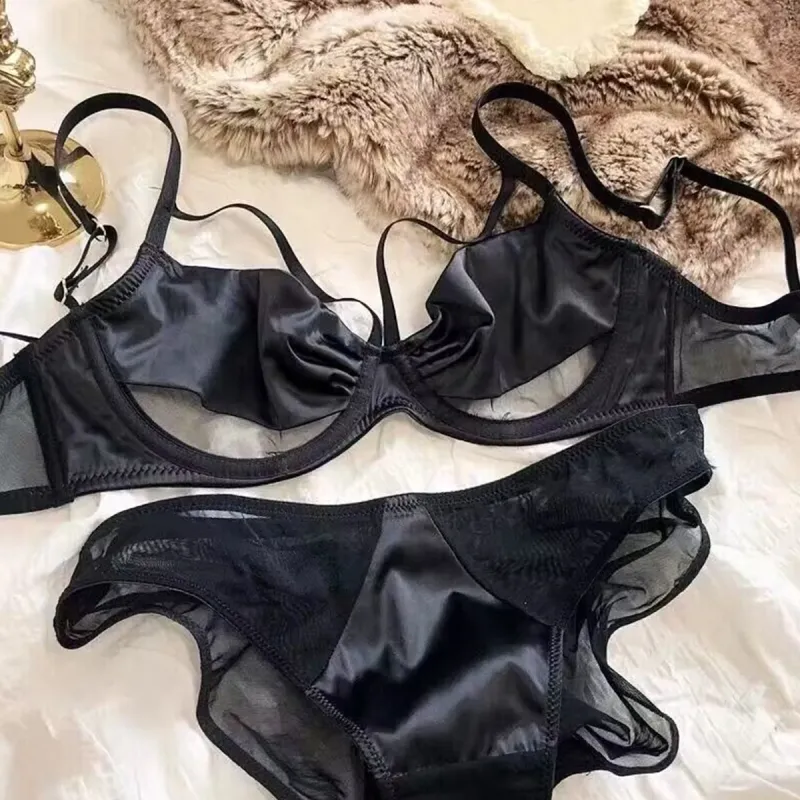 Flowers In Water Underwear Set Women's-2