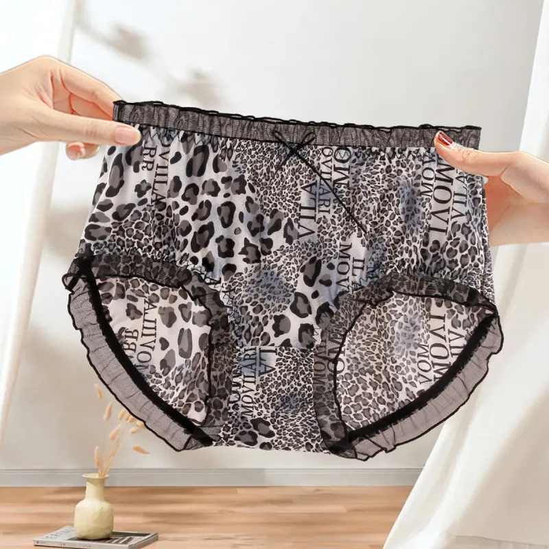 Flowers In Water Underpants Women's 3 Pack-11