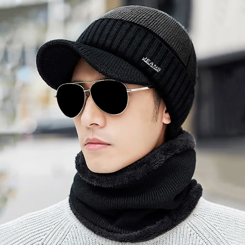 MT·MIT Fleece Lined Yarn Hats & Caps Men's-1