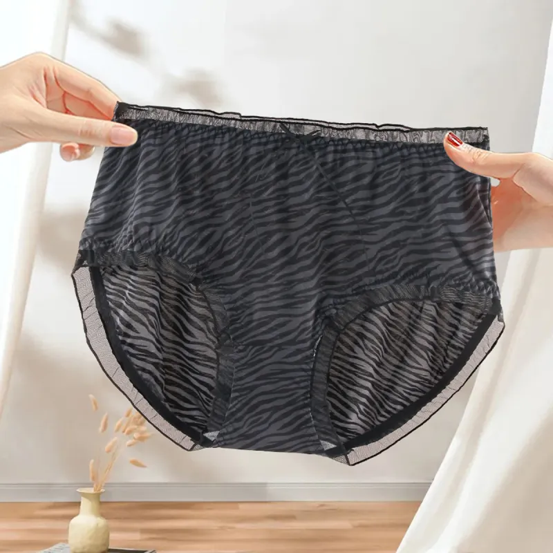 Flowers In Water Underpants Women's 3 Pack-13