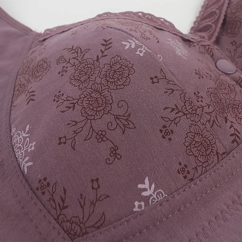Flowers in water Women's Bras-10