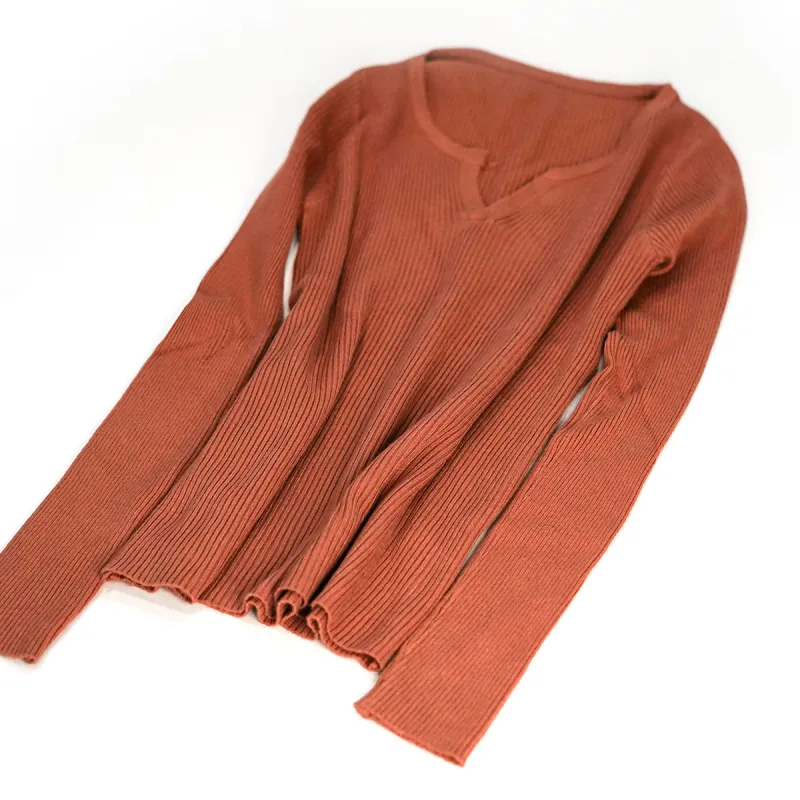 Flowers In Water Thermal Tops Women's-9