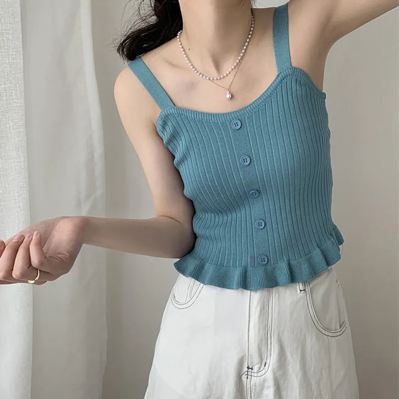 Flowers In Water Tank Top Women's-1