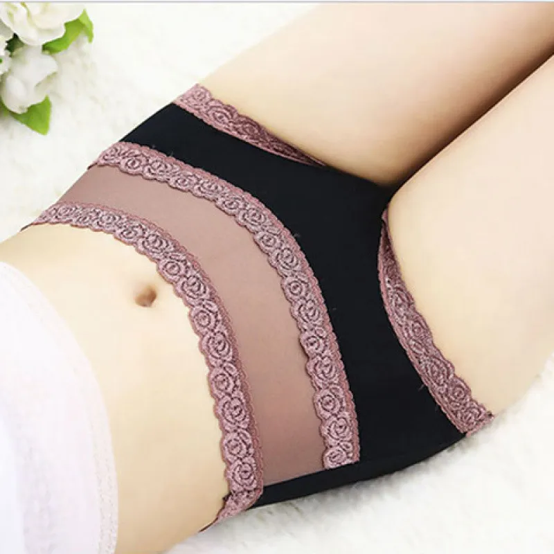 Flowers In Water Underpants Women's 3 Pack-5