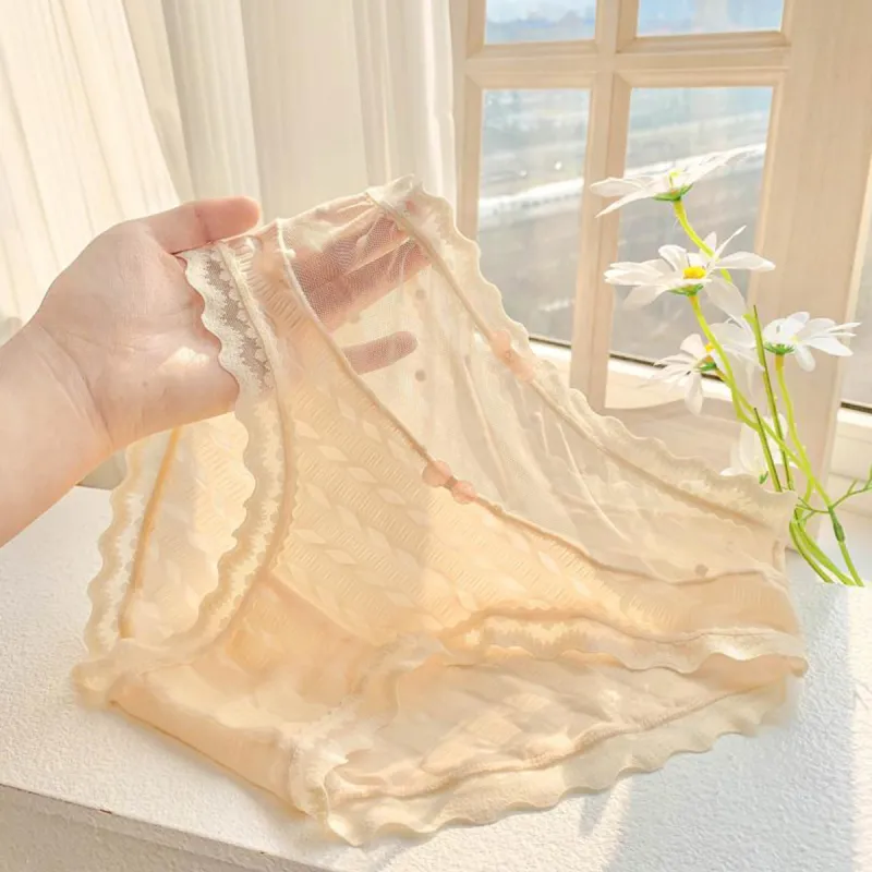 Flowers In Water Underpants Women's Combo Set-2