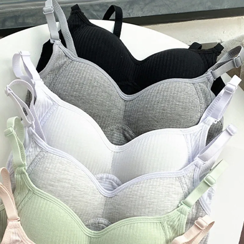 Flowers In Water Bra Women's Black-2