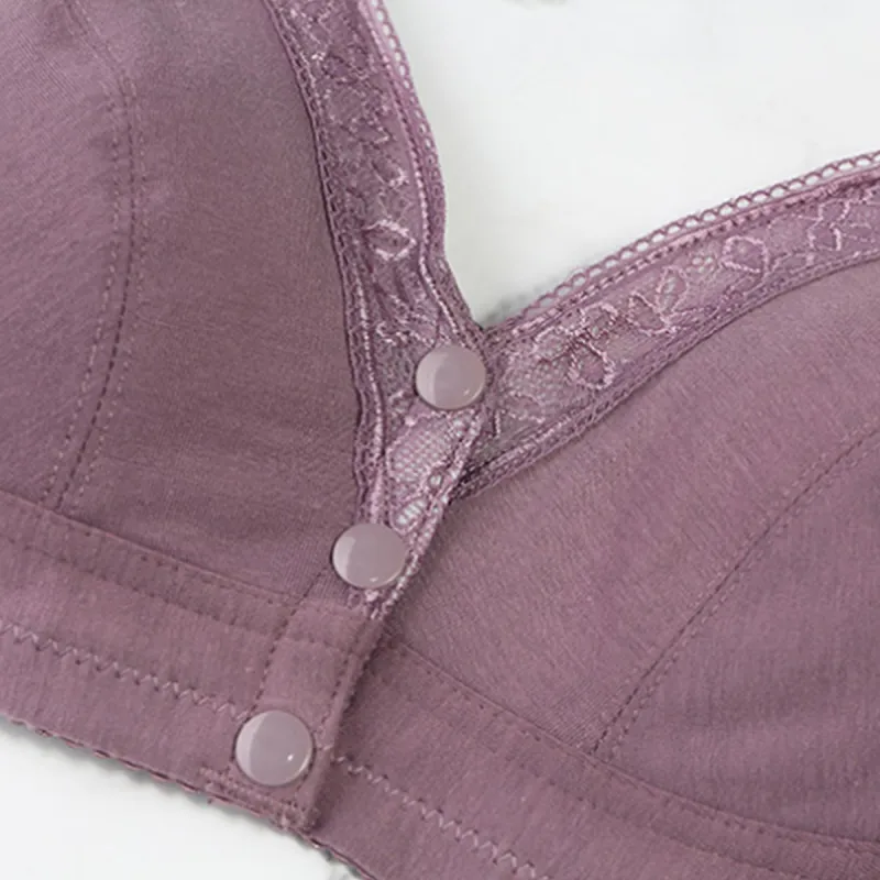 Flowers in water Women's Bras-2