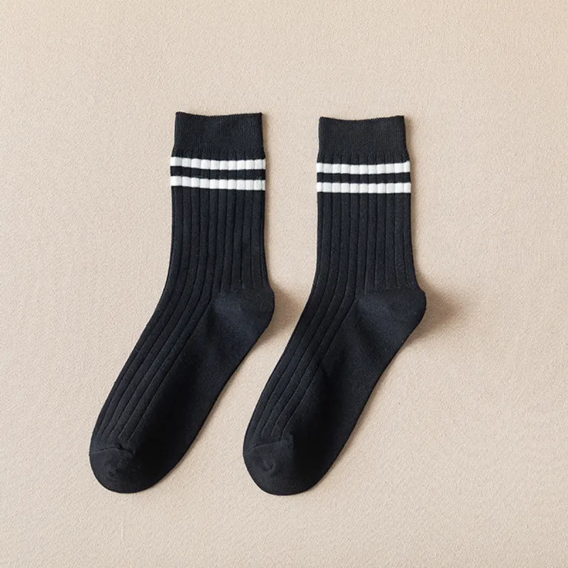 Flowers In Water Mid Calf Socks Men's-5