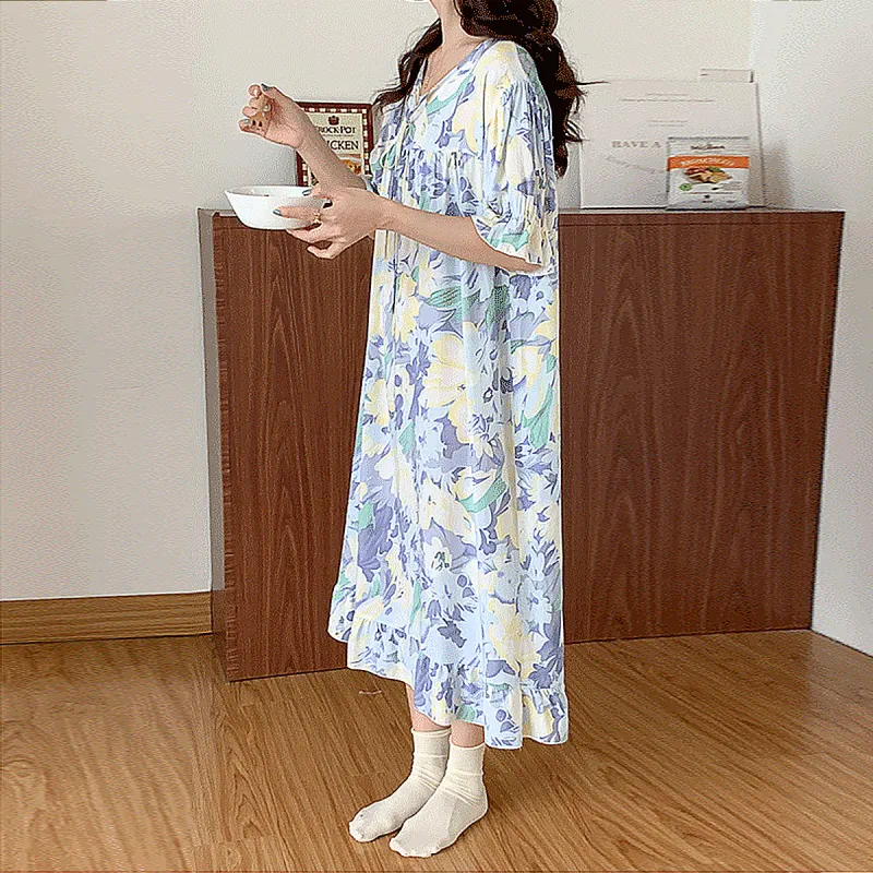 MT·MIT Nightgown Women's Tie Dye Purple-2