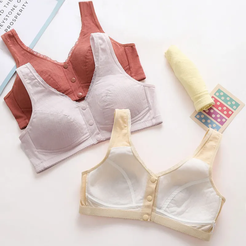 Flowers in water Women's Bras-4