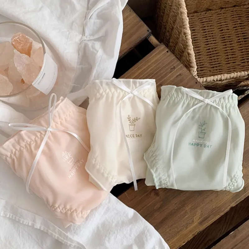 Flowers In Water Underpants Women's 3 Pack-5