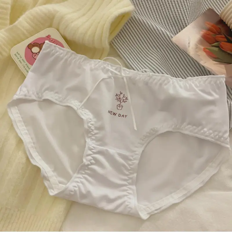 Flowers In Water Underpants Women's 3 Pack-2