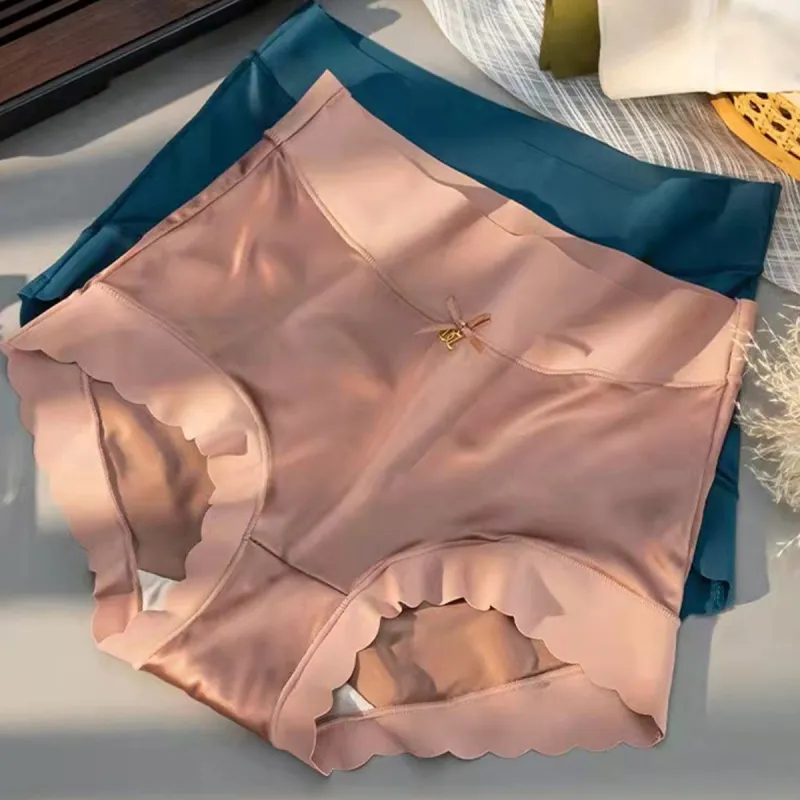 Flowers In Water Underpants Women's 3 Pack-1