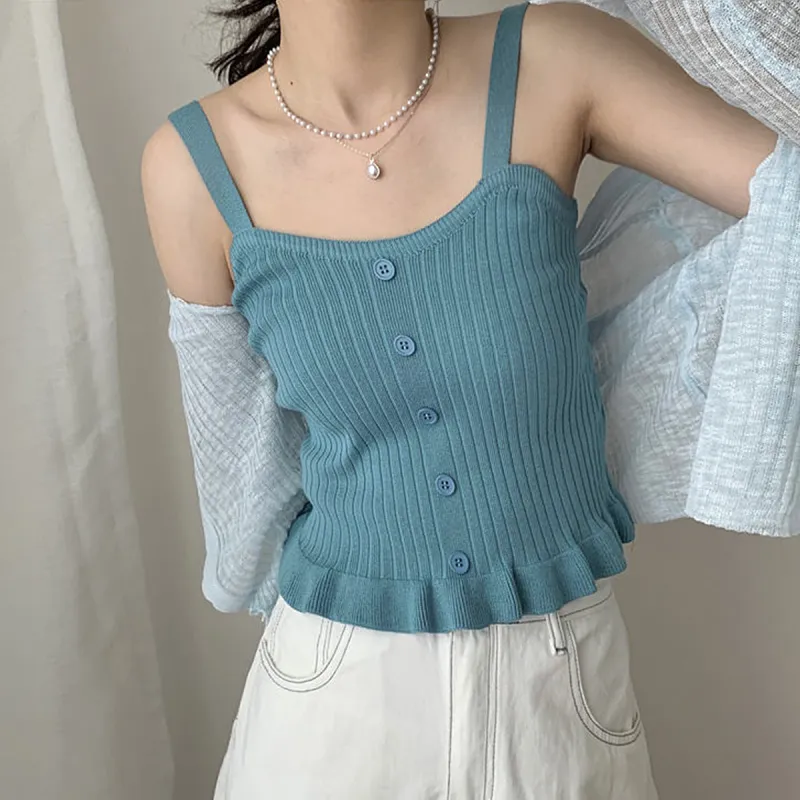 Flowers In Water Tank Top Women's-3