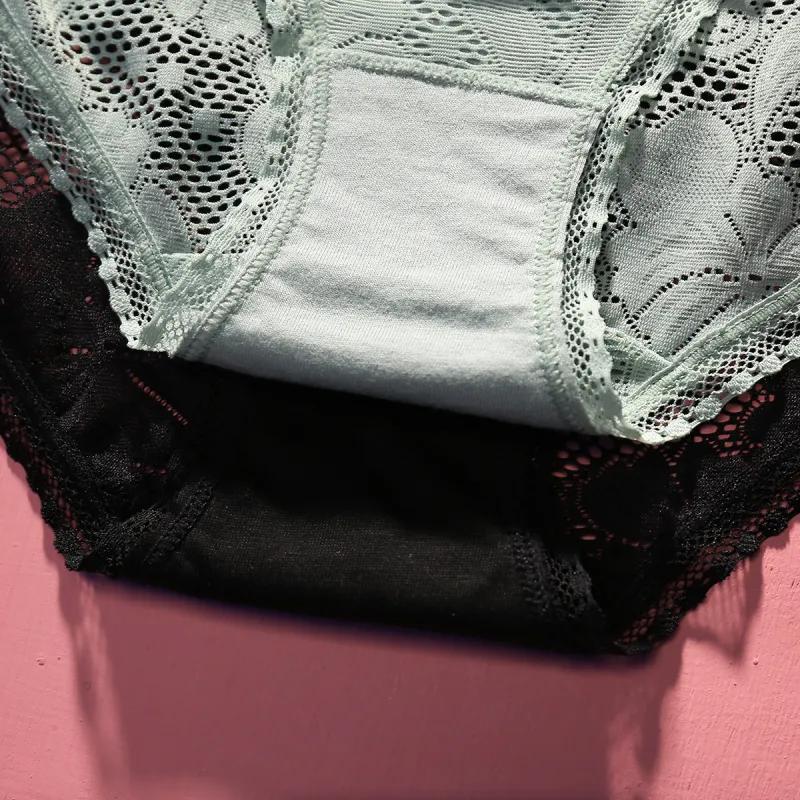 Flowers In Water Underpants Women's 2 Pack-10